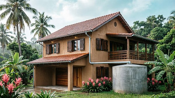 casa ecologica primer y segundo piso